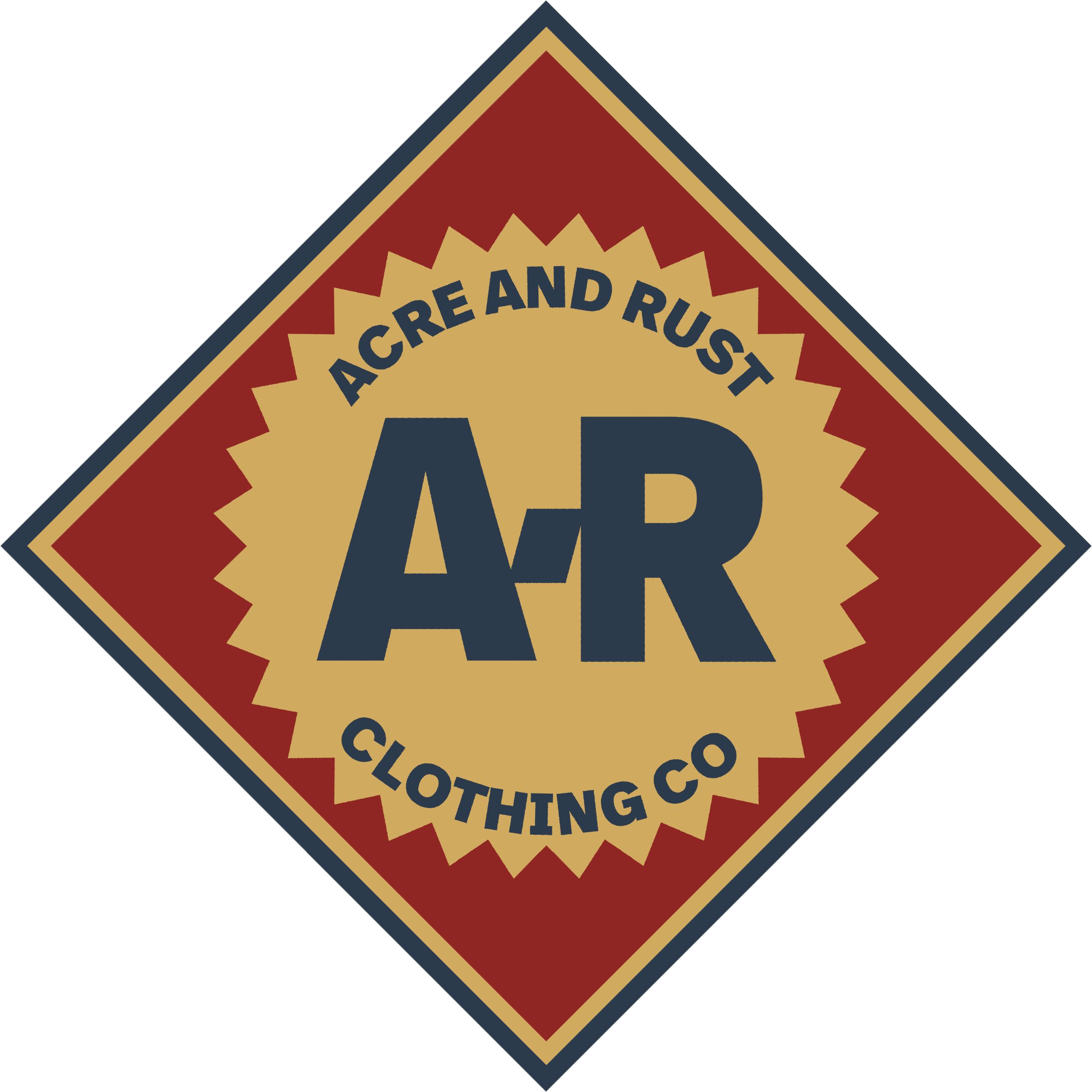 A&R Emblem Sticker – Acre and Rust Clothing Co.